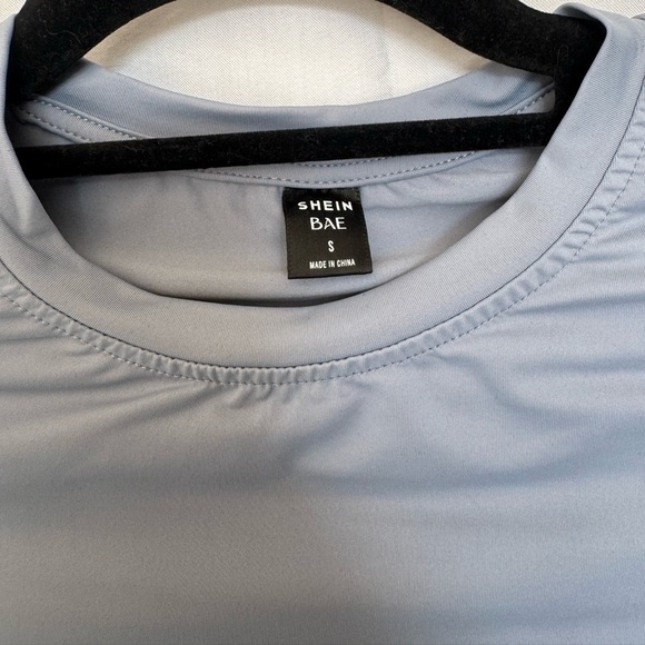 Gray Basic Solid Fitted Shirt - Picture 4 of 6